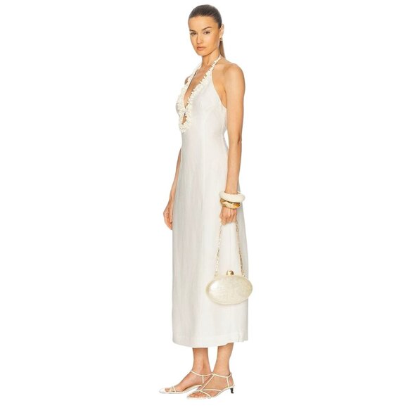 Cult Gaia Eviana Clutch in Ivory New with Box Womens Shoulder Bag Clutch - Picture 3 of 16